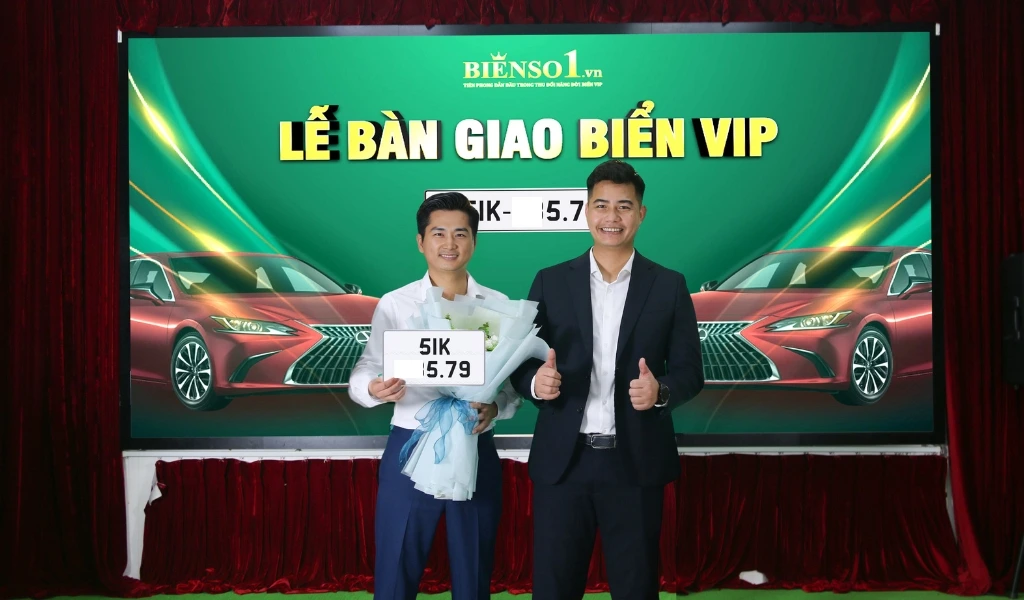 Trường hợp anh K.T (trú tại Bình Dương) được Bienso1 hỗ trợ đấu và sang nhượng thành công 51K-xx5.79 chỉ sau 3 tháng