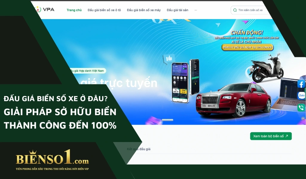 Đấu giá biển số xe ở đâu?