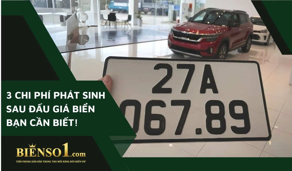 3 chi phí phát sinh sau đấu giá biển: phí hành chính, phí phát sinh đấu “hớ” và mất biển