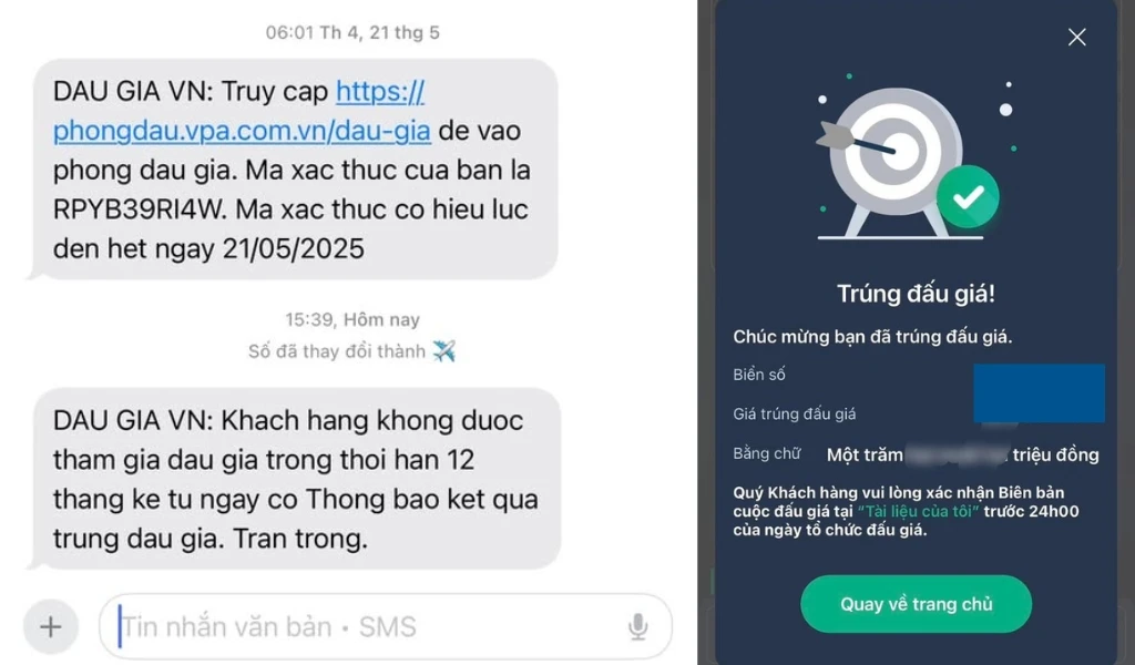 Việc “đấu hớ” các biển tỷ lệ cạnh tranh cao dẫn đến cấm đấu giá và mất cọc rất dễ xảy ra với người tự đấu mới